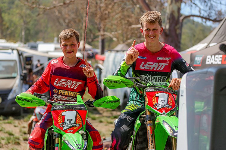 Koby Munro (Left) & Nate Munro (Right) (Photo credit JB Photography)